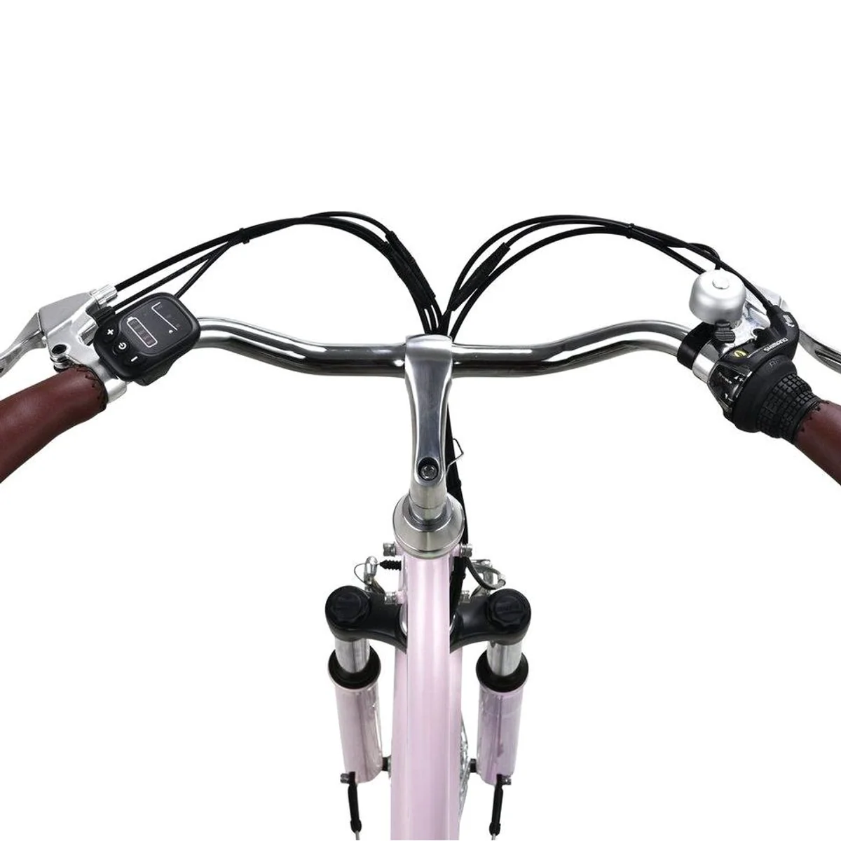 VECOCRAFT HEBE E-Bike Cityrad, 7-Gang Shimano, komfortabler Tiefeinsteiger-Rahmen — 360 Wh Heckmotor 2