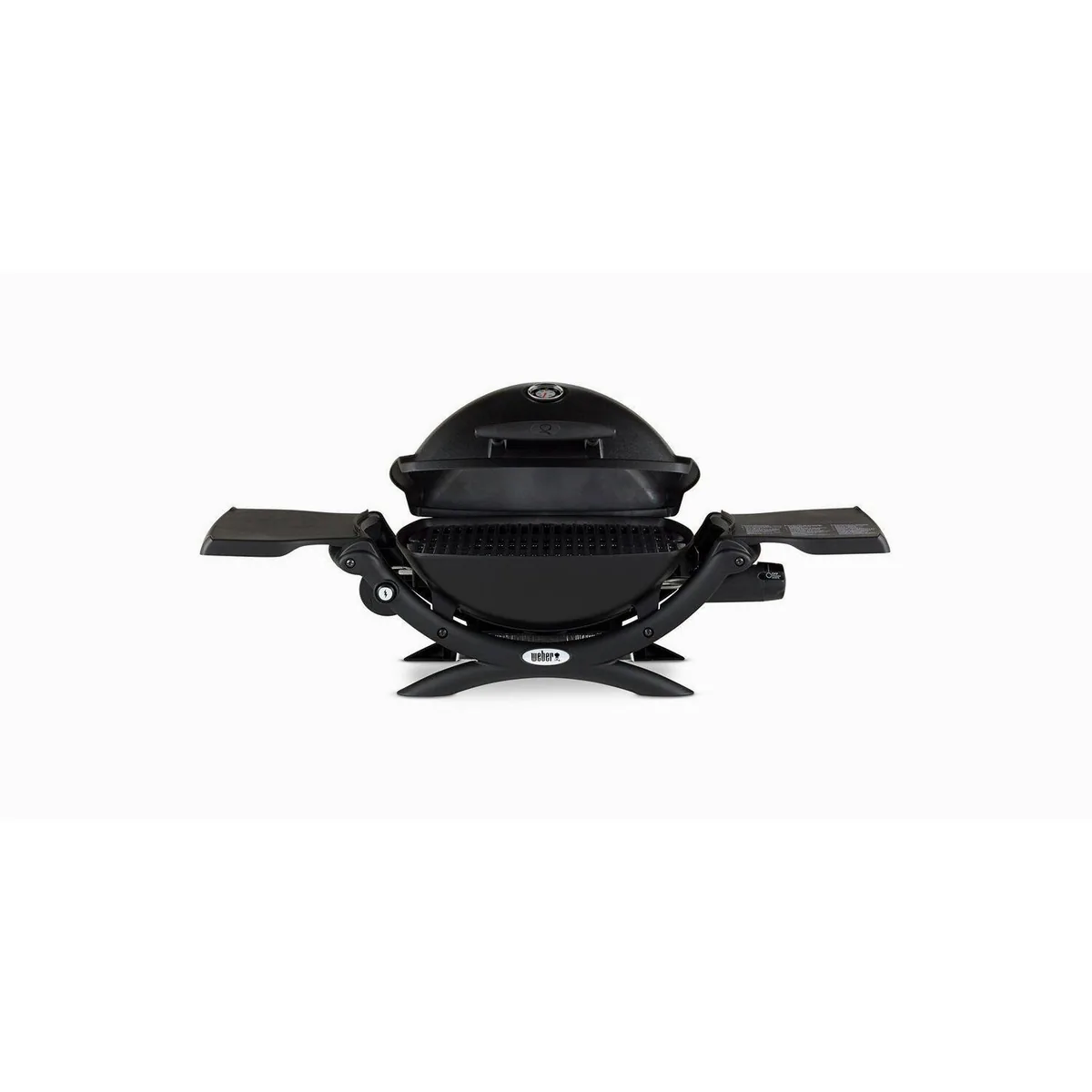 Weber Q 1200 Tisch-Gasgrill, kompakt mit 2 Brennern & Deckelthermometer 2