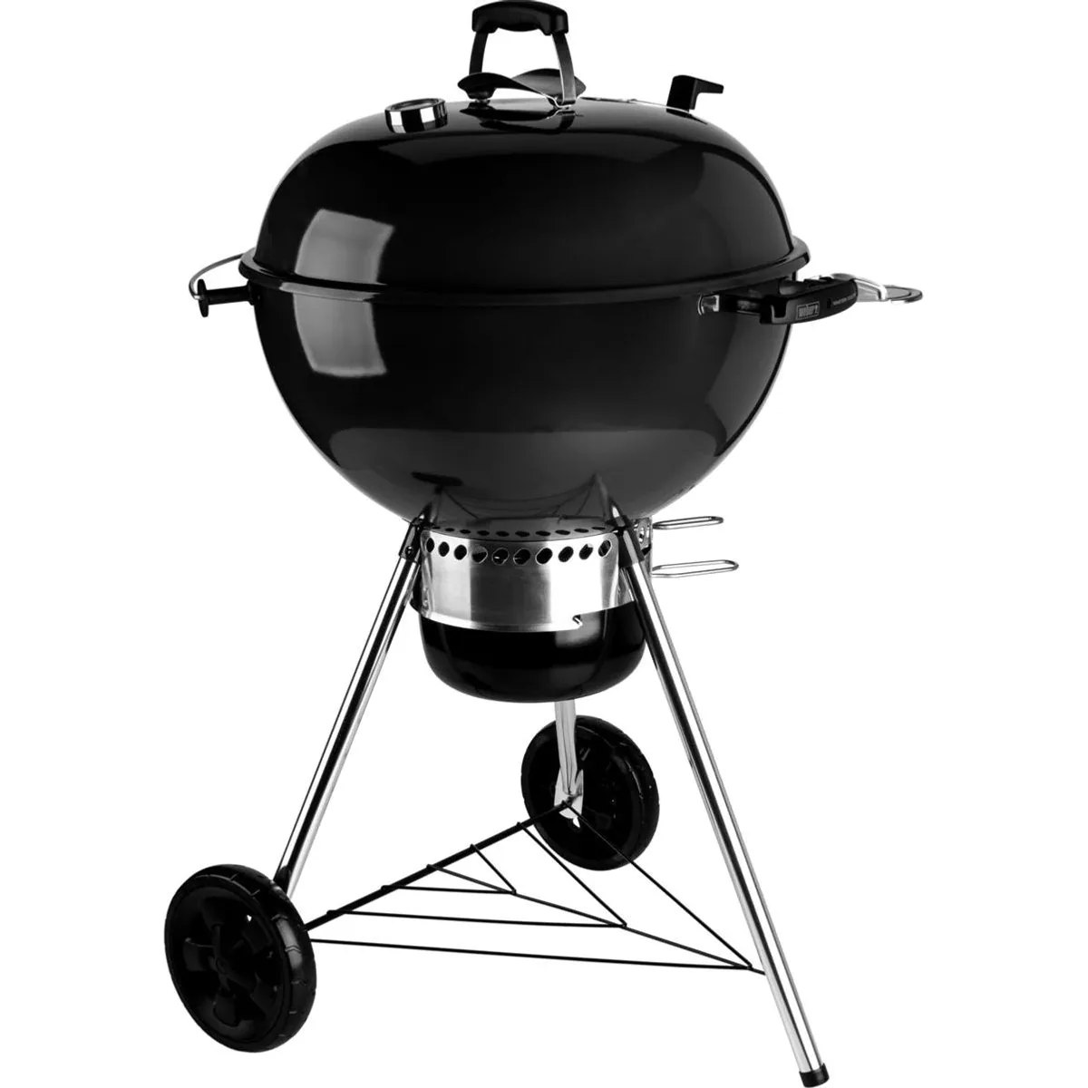 Weber Master Touch GBS E-5750 Holzkohlegrill, 57 cm Durchmesser, klappbarer Grillrost