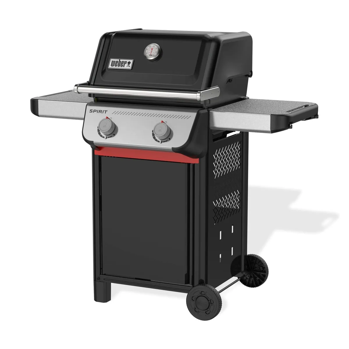Weber SPIRIT E-210 Gasgrill, kompaktes Design, leistungsstarke Brenner, Edelstahl Flavorizer Bars 2