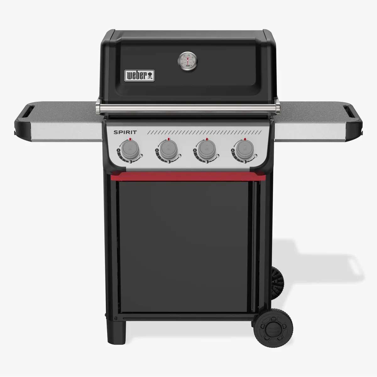 Weber SPIRIT E-410 Gasgrill, 4 Brenner, Snap-Jet Zündung — ideal für große Grillrunden