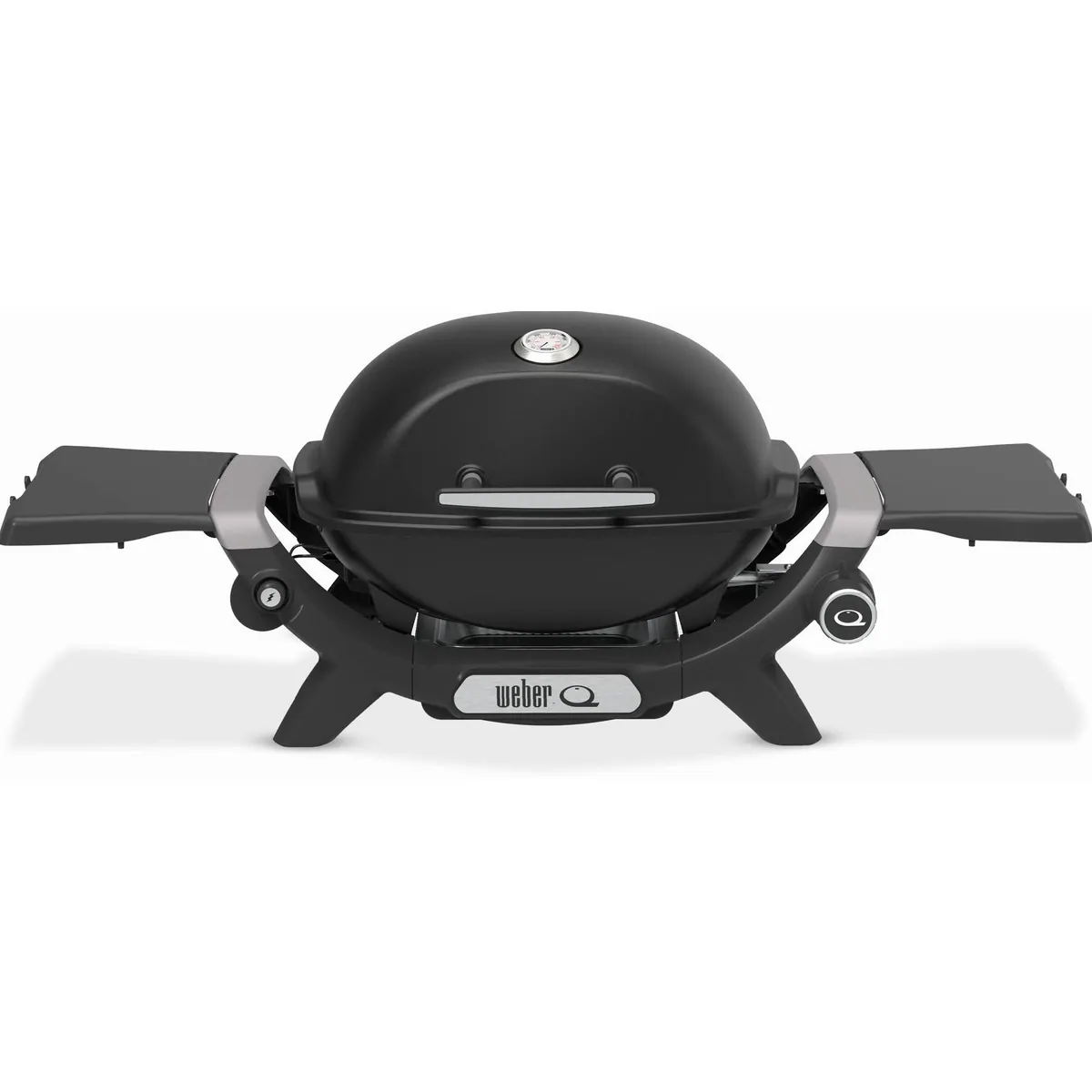 Weber Q1200N Gasgrill, Deckelthermometer & abnehmbare Seitentische 2