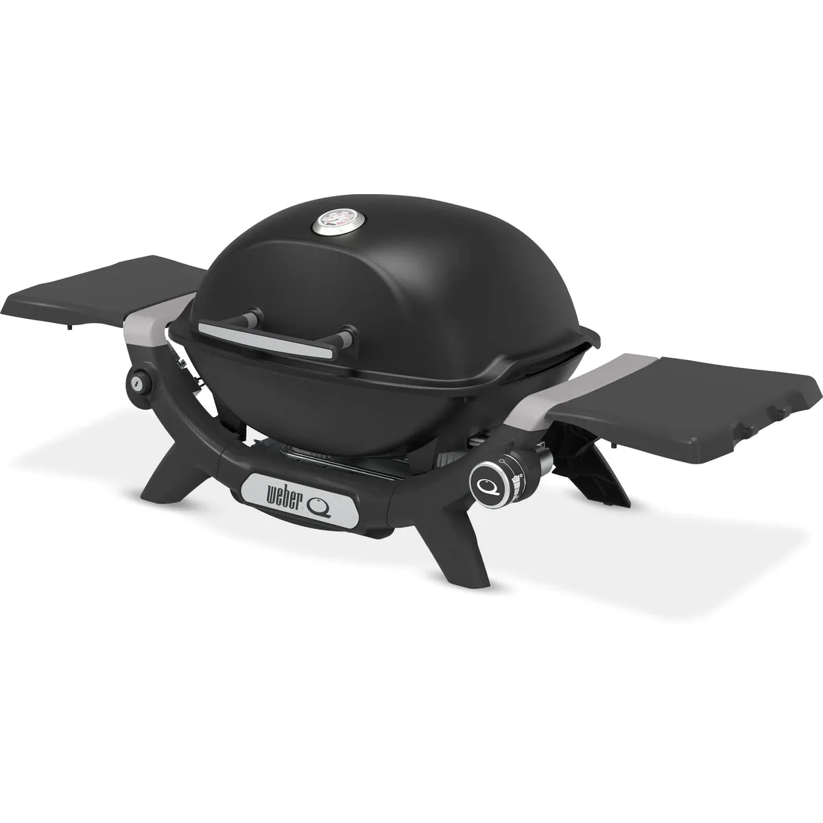 Weber Q1200N Gasgrill, Deckelthermometer & abnehmbare Seitentische 3