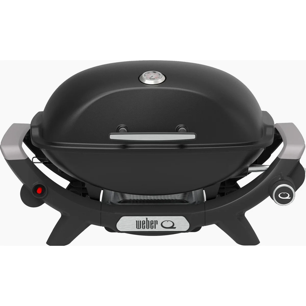Weber Q2100N Gasgrill, kompakt, mit Deckelthermometer und Piezo-Zündung