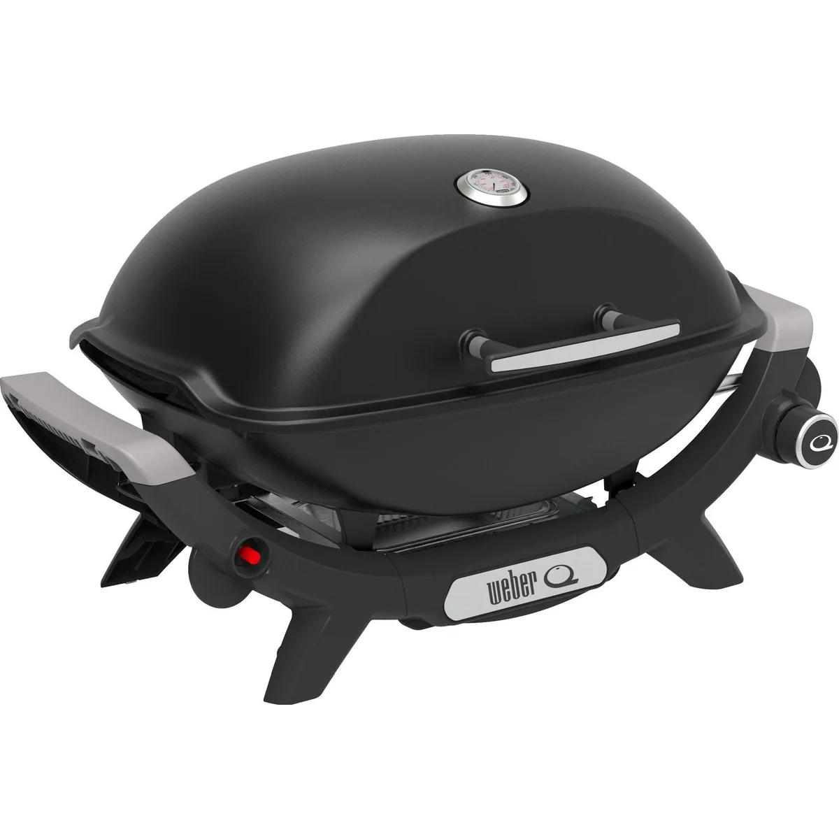 Weber Q2100N Gasgrill, kompakt, mit Deckelthermometer und Piezo-Zündung 3