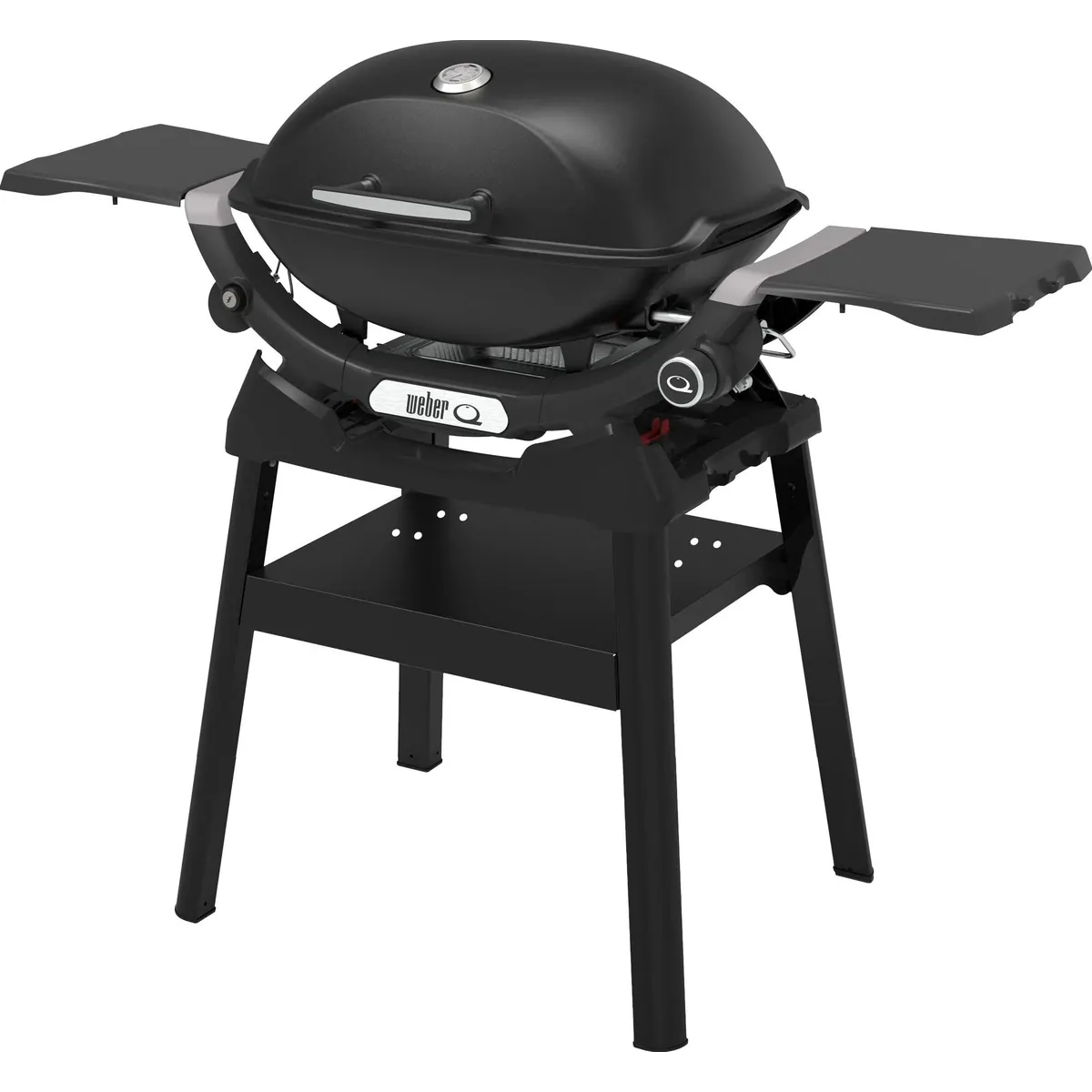 Weber Q2200N Gasgrill, integriertes Thermometer, abnehmbare Seitentische 2