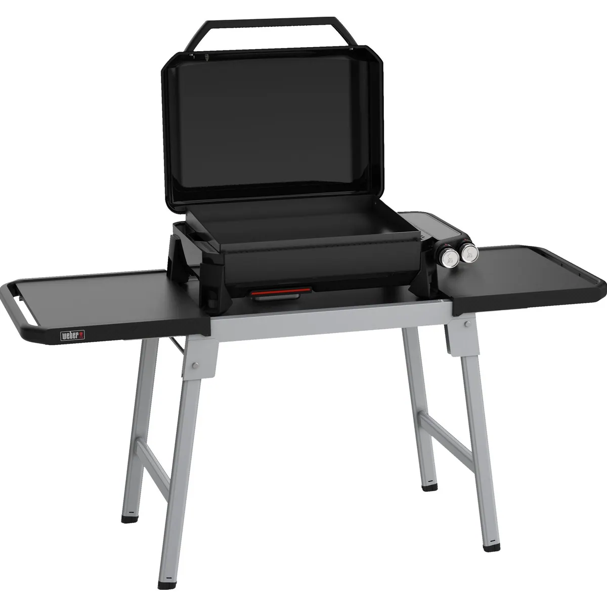 Weber Slate GP Premium Plancha 56 cm, porzellanemailliertes Gusseisen, gleichmäßige Hitze