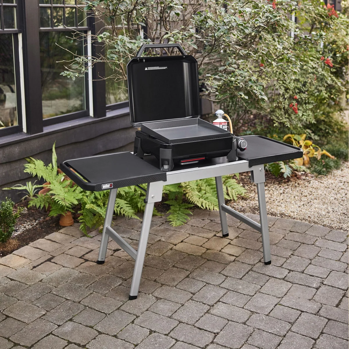 Weber Slate GP43 Premium Plancha, gleichmäßige Hitze, porzellanemailliertes Gusseisen 2