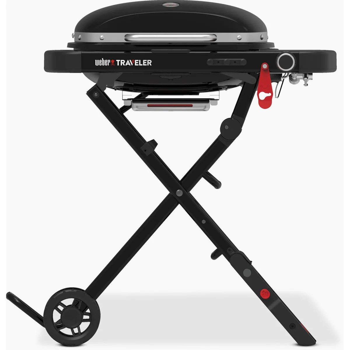Weber Traveler Compact Gasgrill, kompakt, leicht transportierbar, ideal für unterwegs 3