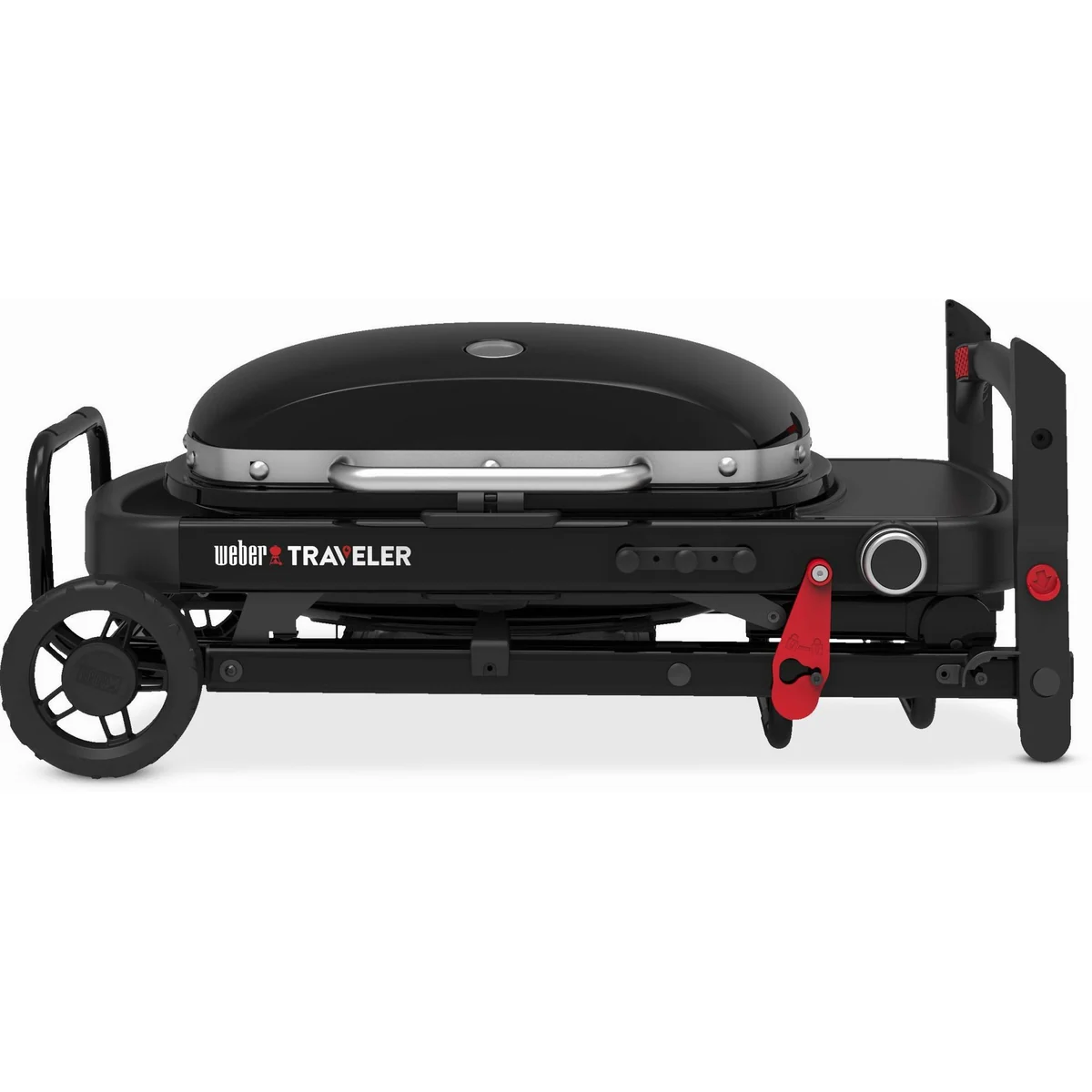 Weber Traveler Compact Gasgrill, kompakt, leicht transportierbar, ideal für unterwegs 5