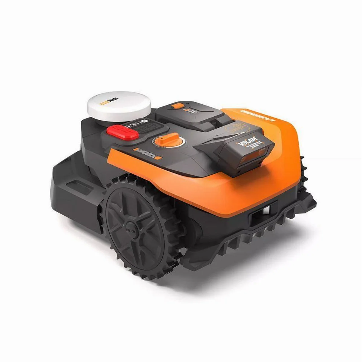 Worx Landroid Vision M650 RTK, präzise Navigation, vielseitige Sensorik, leise im Betrieb