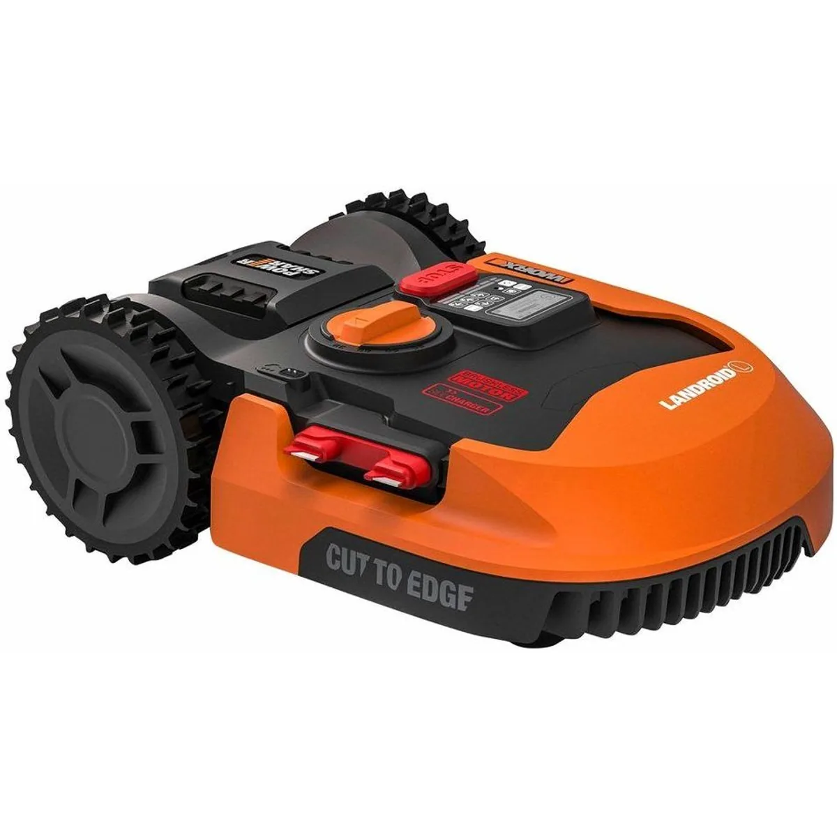 Worx Landroid L2000 Rasenmähroboter, bis 2000 m² Rasenfläche, WiFi/Bluetooth, Cut-to-Edge Design