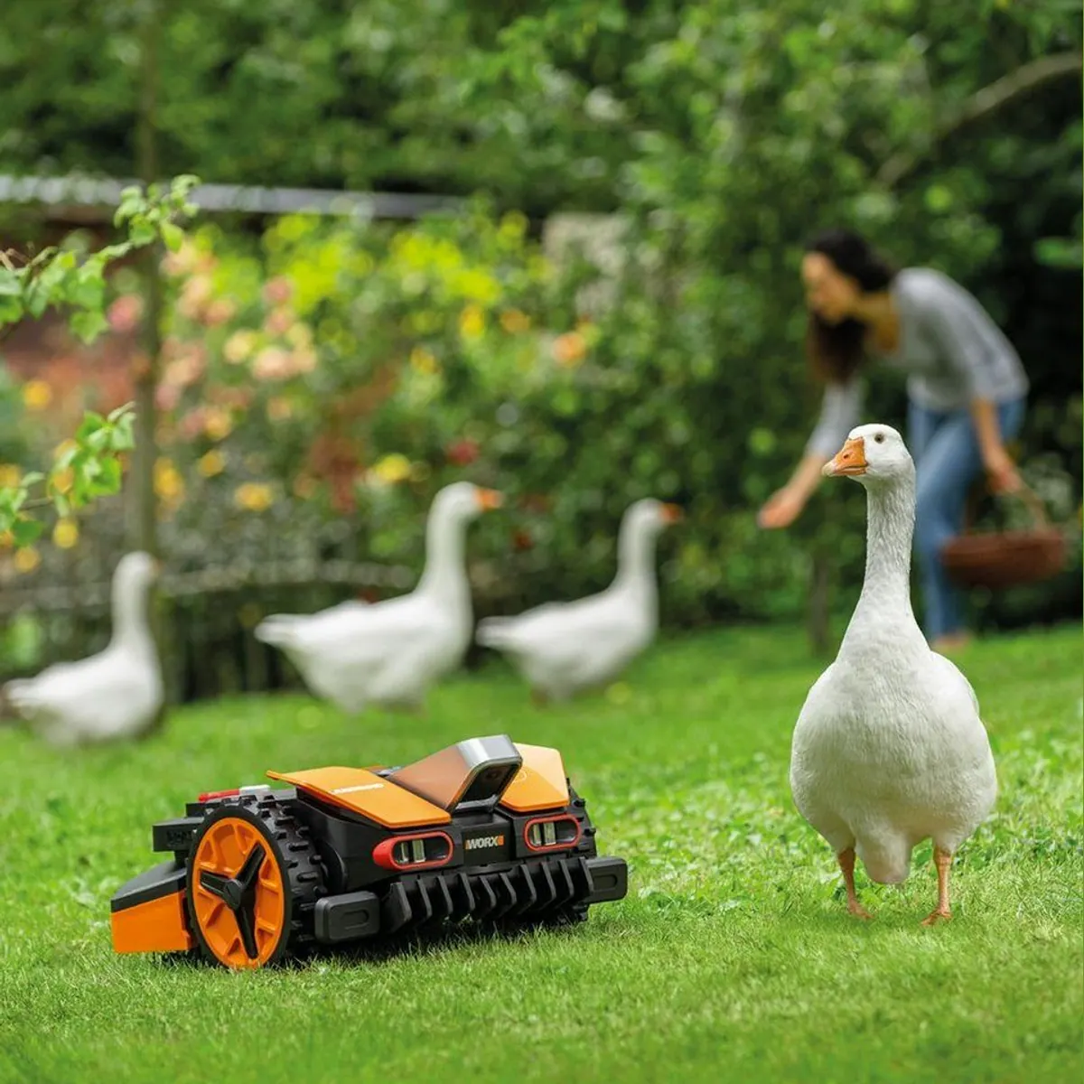 Worx Landroid Vision M600 Mähroboter, intelligente Hindernisvermeidung, bis 600 m² Rasenfläche 2
