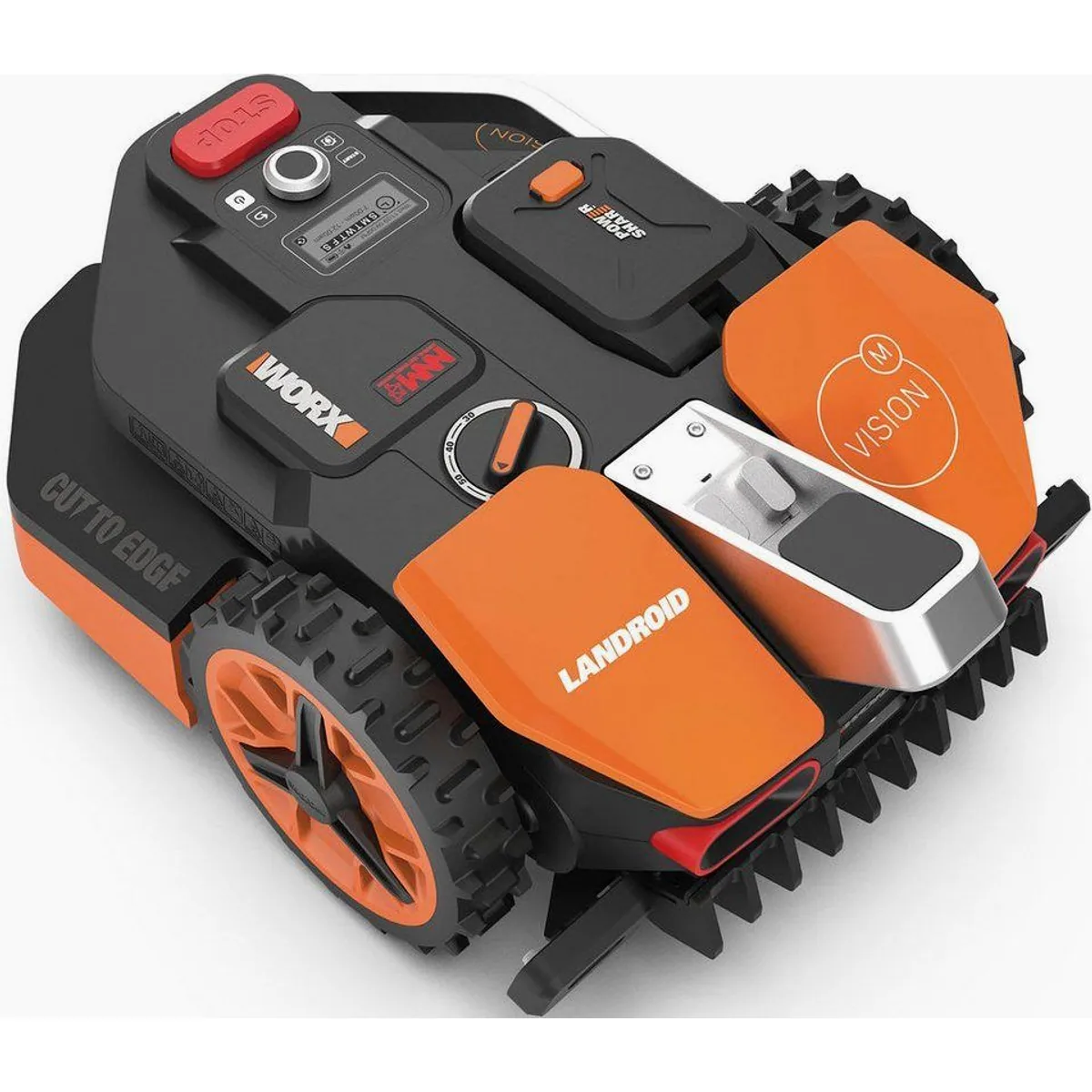 Worx Landroid VISION M800 Mähroboter, intelligente Hinderniserkennung, bis 800 m² Rasenfläche
