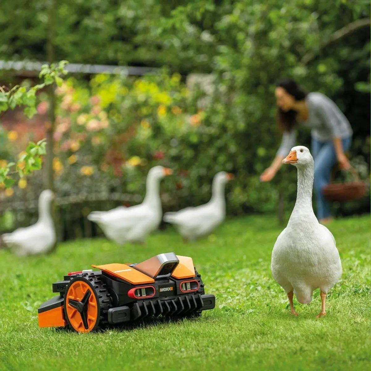 Worx Landroid Vision L1300 Mähroboter, intelligente Hindernisvermeidung, bis 1300 m² Rasenfläche 2