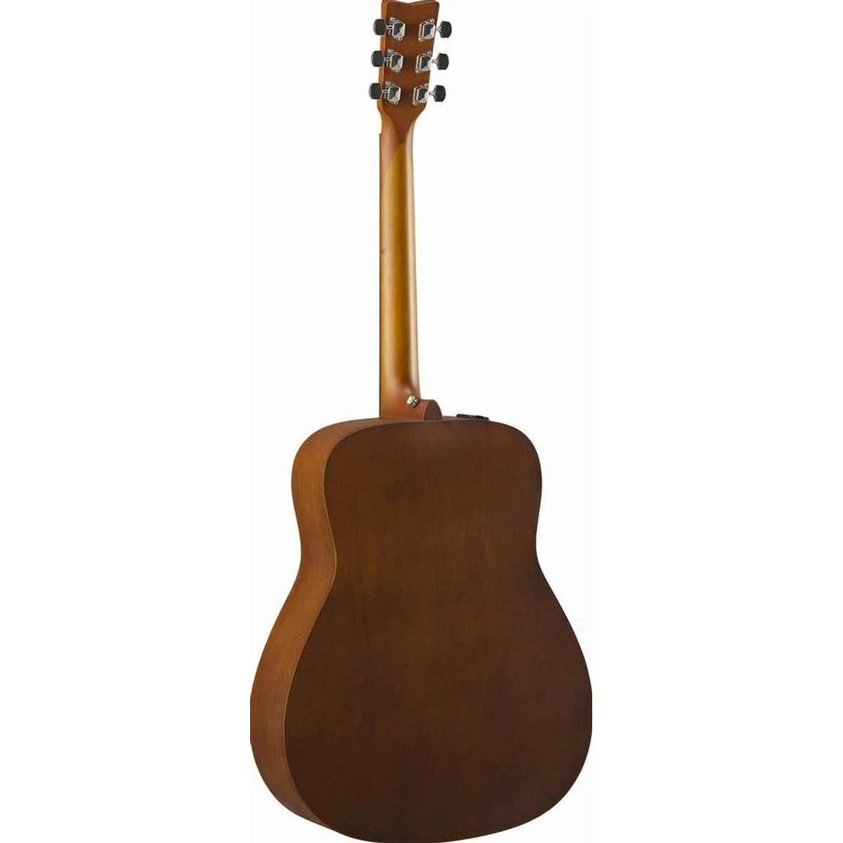 Yamaha FX400 Smoky Black, Dreadnought, elektro-akustische Gitarre mit Piezo-Tonabnehmer 3