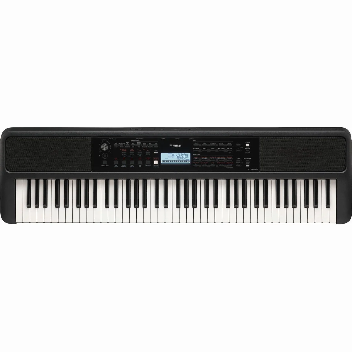 Yamaha PSR-EW320 Keyboard, erweiterter Tastaturumfang, ausdrucksstarke Sounds, lernfreundlich