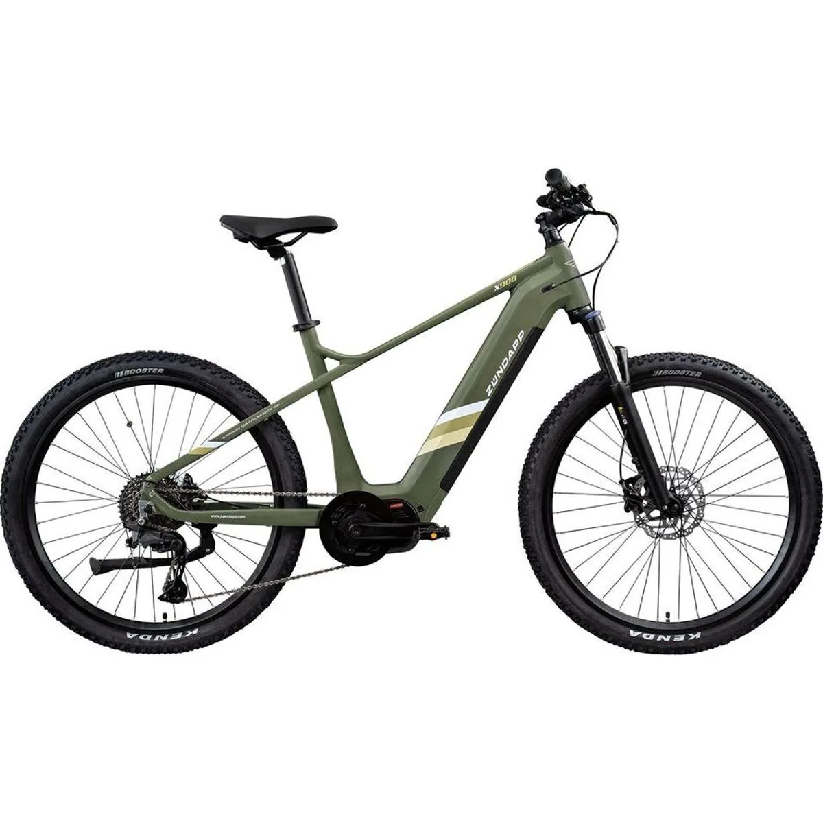 Zündapp X900 E-Bike Mountainbike, kraftvoller Ananda Mittelmotor, 10 Gang Shimano Cues — robust, sportlich, vielseitig