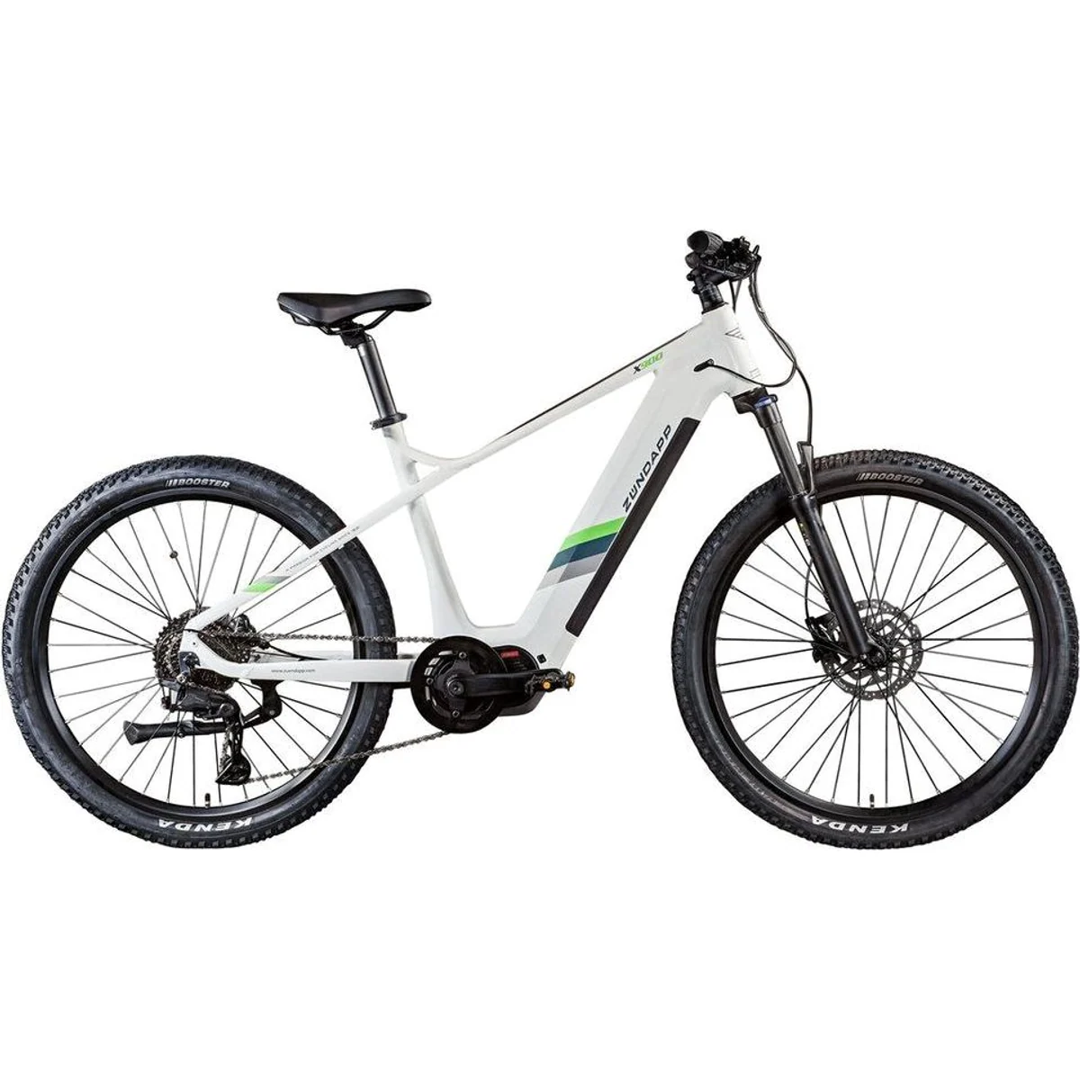 Zündapp X900 E-Bike Mountainbike, 733 Wh Akku, 10 Gang Shimano Schaltung, Mittelmotor