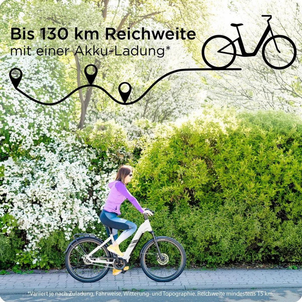 Zündapp E-Bike Cityrad X885, 7-Gang Nabenschaltung, Mittelmotor, 550 Wh 2