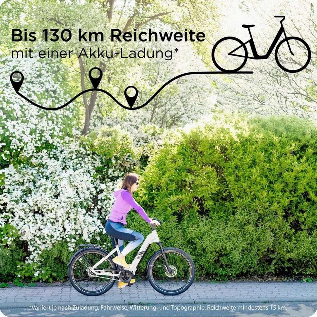 Zündapp E-Bike Cityrad X885, 7 Gang Nabenschaltung, Mittelmotor, 550 Wh 2