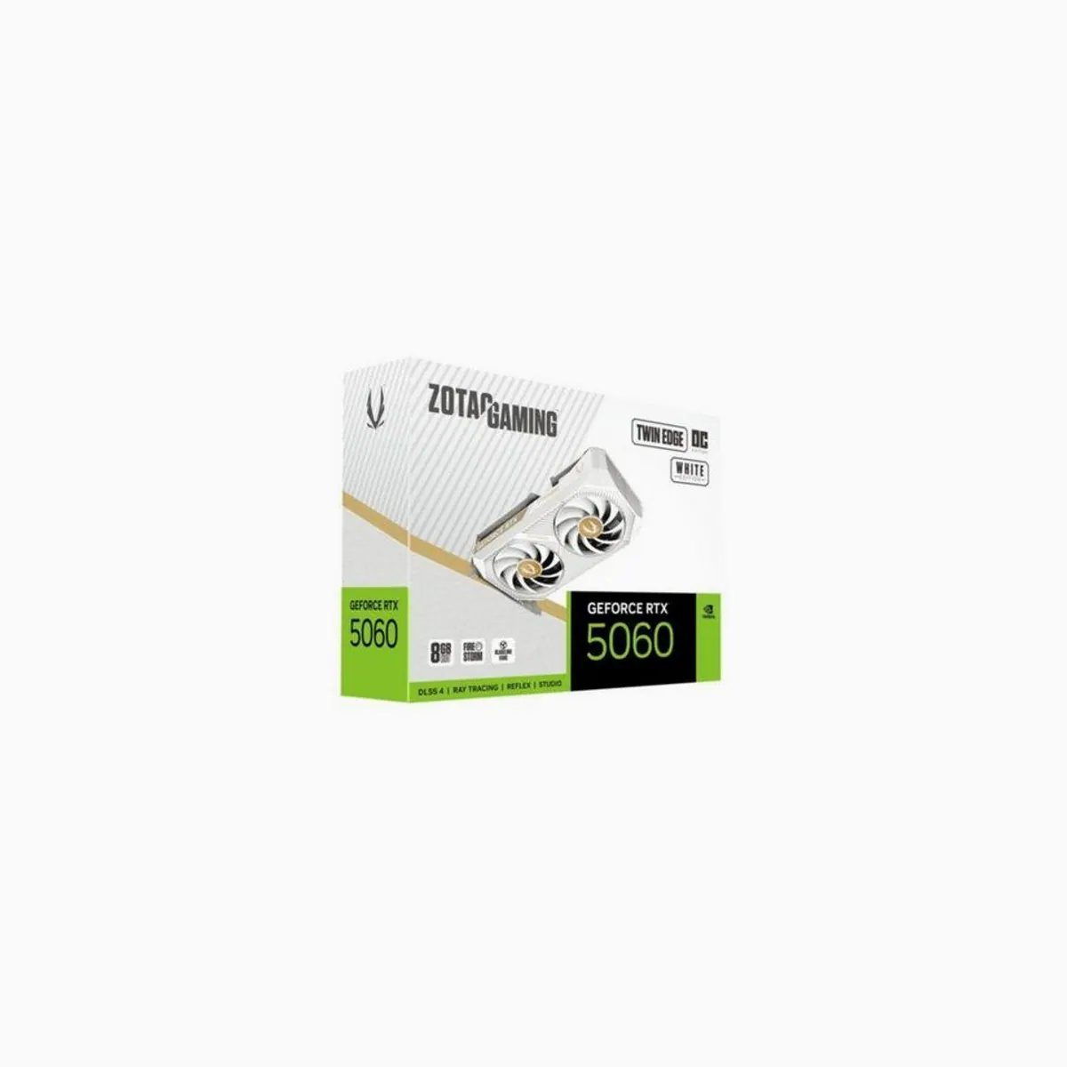 Zotac GAMING GeForce RTX 5060 Twin Edge OC White Edition, hohe Leistung, stilvolles Design, optimierte Kühlung